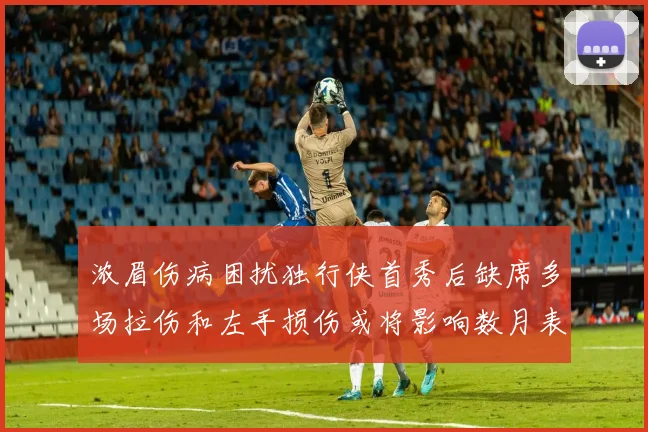 浓眉伤病困扰独行侠首秀后缺席多场拉伤和左手损伤或将影响数月表现