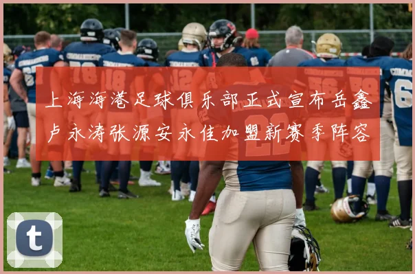 上海海港足球俱乐部正式宣布岳鑫卢永涛张源安永佳加盟新赛季阵容更新